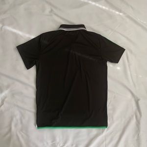 FILA Black Stripped Button Up